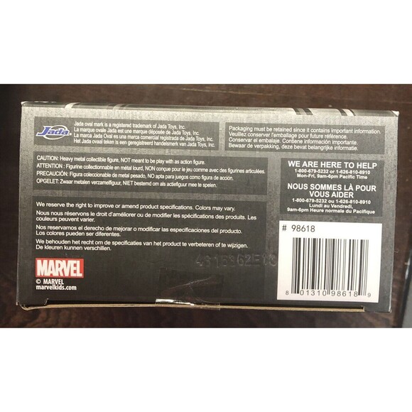 Marvel Wolverine Logan Die Cast Figure X-Men Jada Metals  Loot Crate Exclusive - Picture 6 of 6